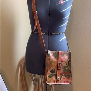 Patricia Nash leather crossbody bag